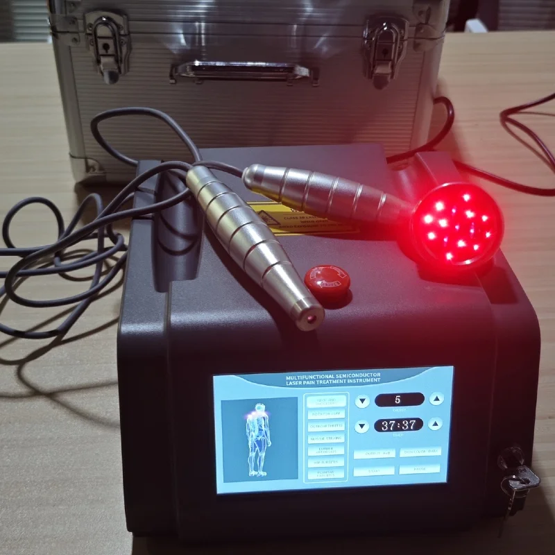Advanced Medical Grade 650nm 808nm Laser Device, Professional Therapy for Pain Relief and Wound Healing Care