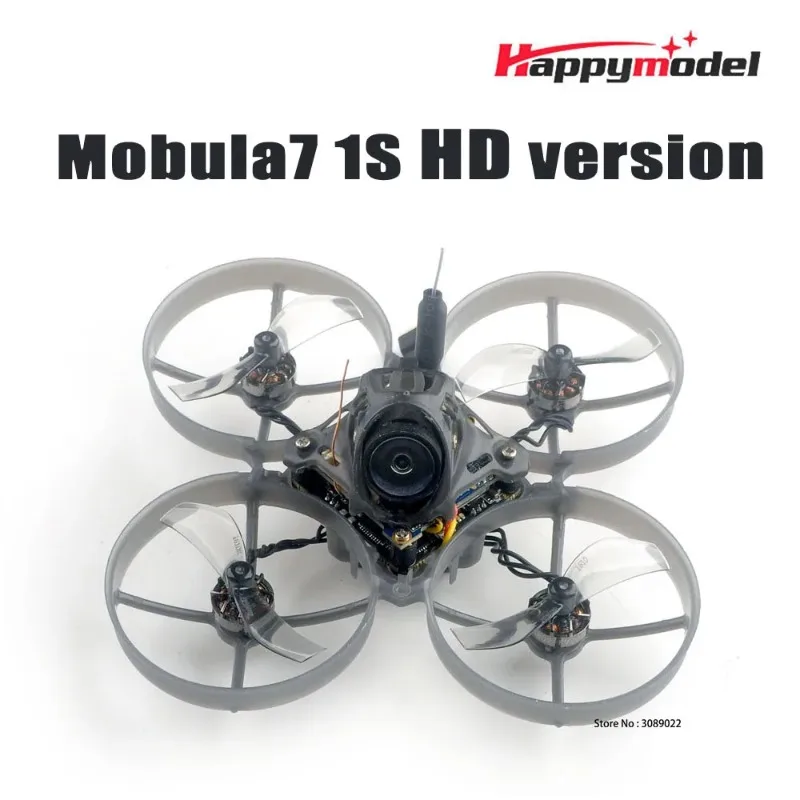 Happymodel Mobula7 1S HD 75mm Brushless Whoop Built-in 1080P HD Gyroflow X12 OSD Blackbox ELRS FRSKY For FPV Micro Whoop Drone
Happymodel Mobula7 1S HD 75mm Brushless Whoop Built-in 1080P HD Gyroflow X12 OSD Blackbox ELRS FRSKY For FPV Micro Whoop Drone