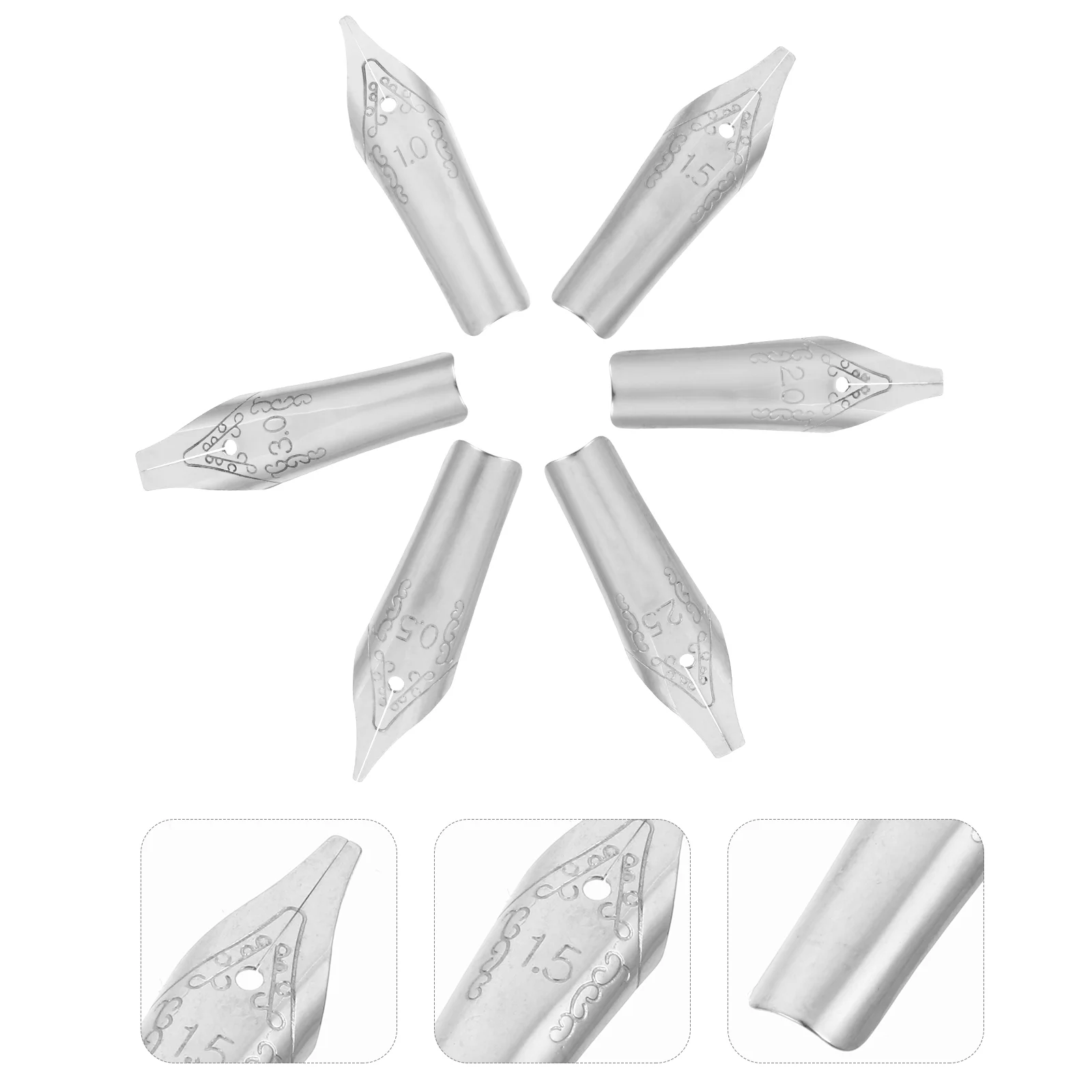 Fountain Pen Replacement Nibs Pen Nibs Set Calligraphy Writing Pen Nibs Stainless Steel Writing Dip Ink Pen Nibs
Fountain Pen Replacement Nibs Pen Nibs Set Calligraphy Writing Pen Nibs Stainless Steel Writing Dip Ink Pen Nibs