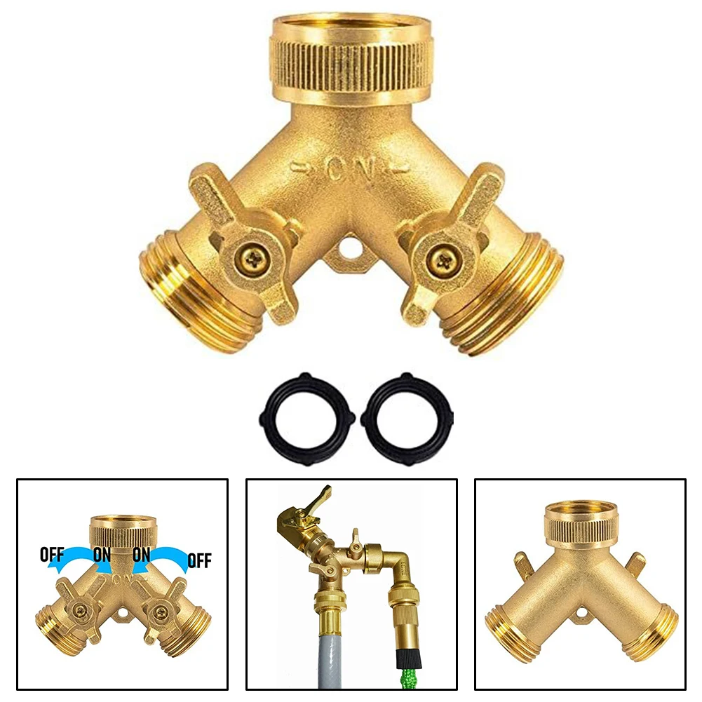 Garden Watering Two Way Hose Splitters Connector Garden Tap Water Splitter Y Conector Drip Irrigation Adapter Outdoor Faucet
Garden Watering Two Way Hose Splitters Connector Garden Tap Water Splitter Y Conector Drip Irrigation Adapter Outdoor Faucet