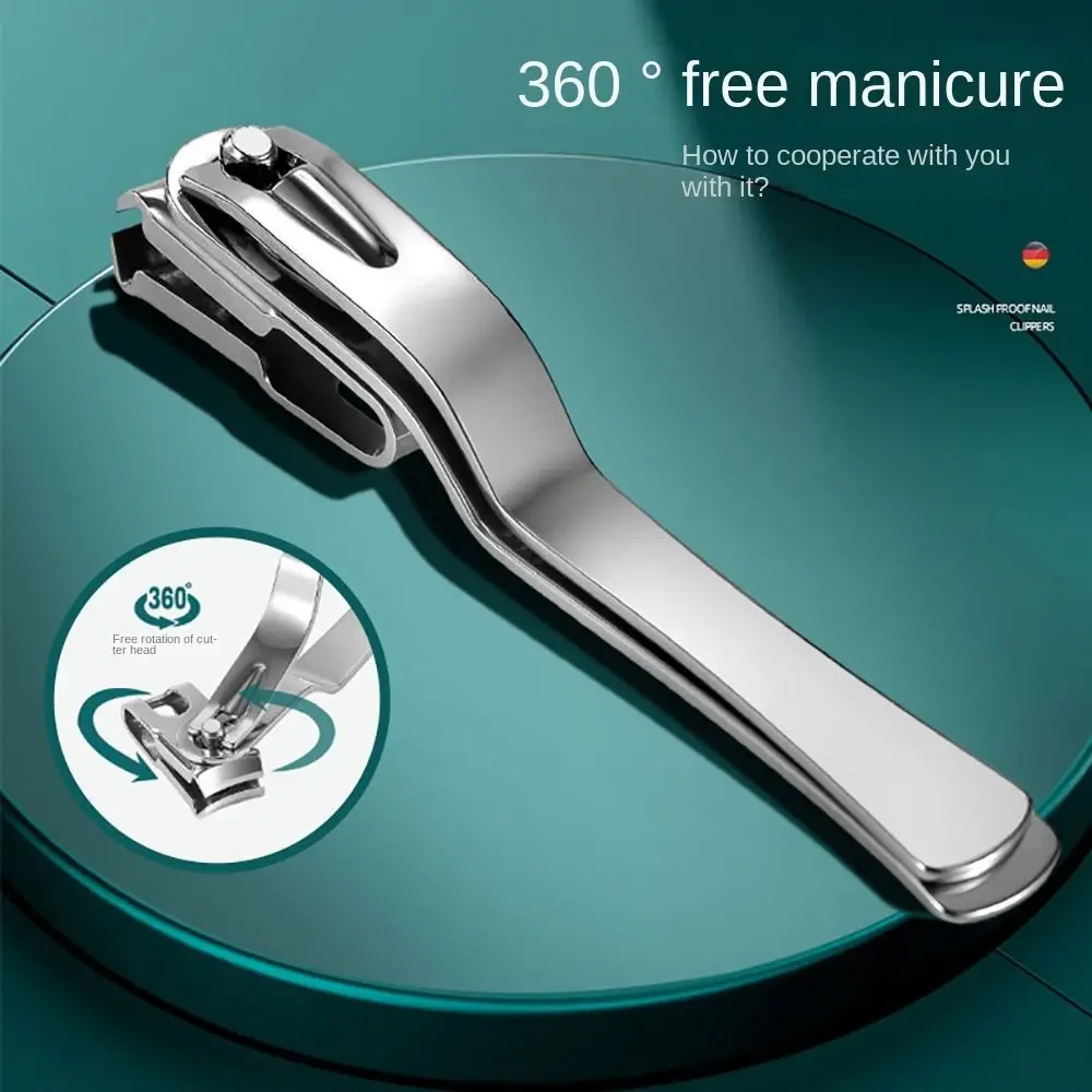 Stainless Steel Nail Clipper Cutter Creative 360° Rotatable Beauty Tool Fingernail Clipper Nail Trimmer Women Men
Stainless Steel Nail Clipper Cutter Creative 360° Rotatable Beauty Tool Fingernail Clipper Nail Trimmer Women Men