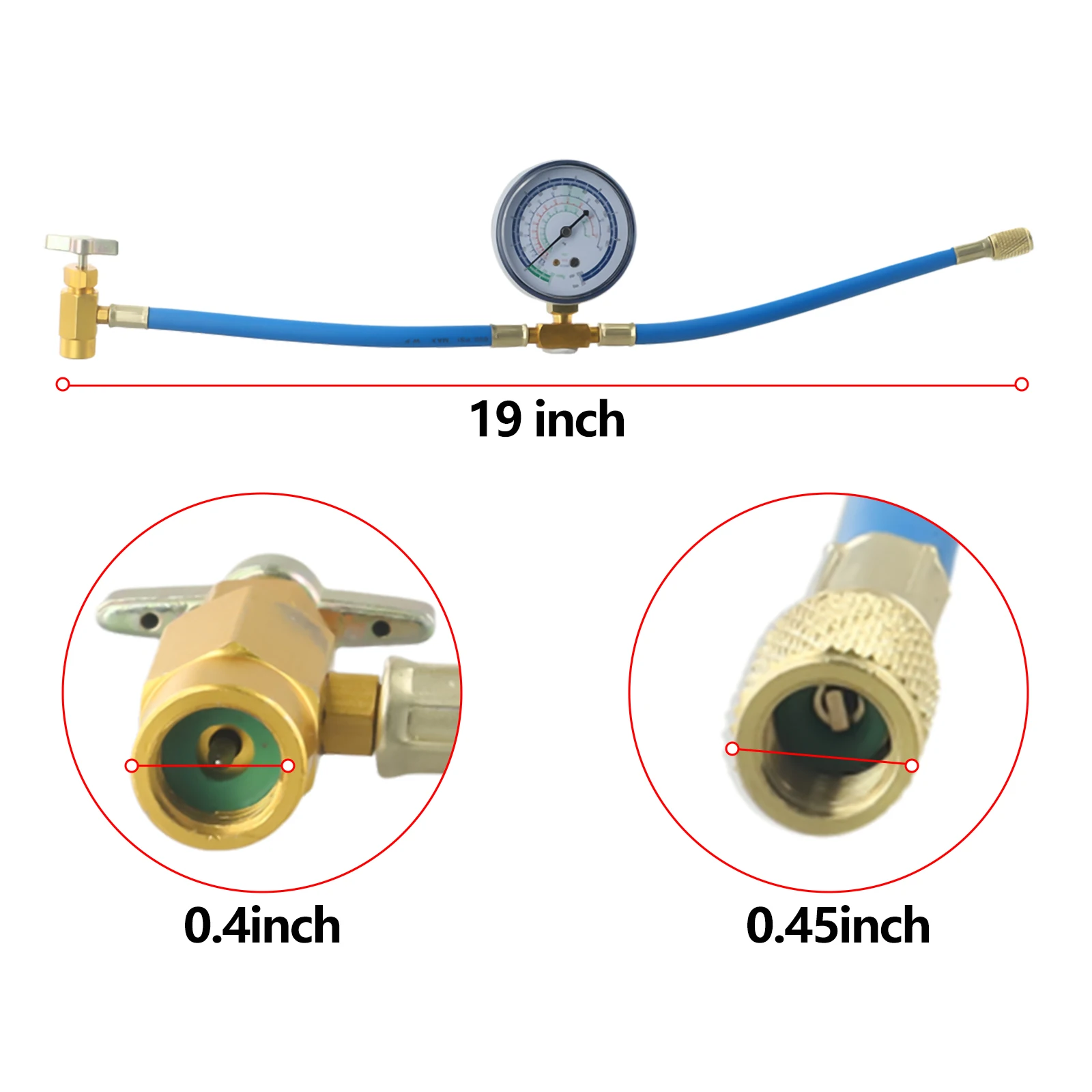 Industry leading BPV31 Bullet Piercing Tap Valve Kit with R134a Charging Hose and Gauge for Commercial Cooling
Industry leading BPV31 Bullet Piercing Tap Valve Kit with R134a Charging Hose and Gauge for Commercial Cooling