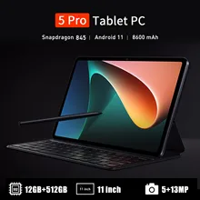 HD Xioami Screen Global Version Tablet PC Snapdragon 845 12GB RAM+512GB ROM Android11 Tabletas PC 4G/5G Dual Card Standby Wifi HD Xioami Screen Global Version Tablet PC Snapdragon 845 12GB RAM+512GB ROM Android11 Tabletas PC 4G/5G Dual Card Standby Wifi