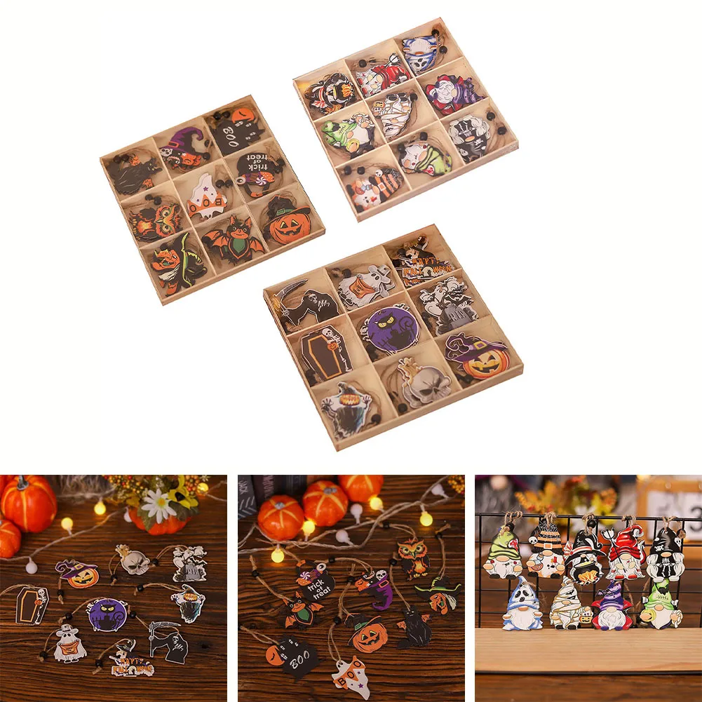 Halloween Wooden Pendants Ornaments Creative Wooden Crafts Tree Wood Hanging Pendants Party Door Wall Halloween Decor Pendants
Halloween Wooden Pendants Ornaments Creative Wooden Crafts Tree Wood Hanging Pendants Party Door Wall Halloween Decor Pendants