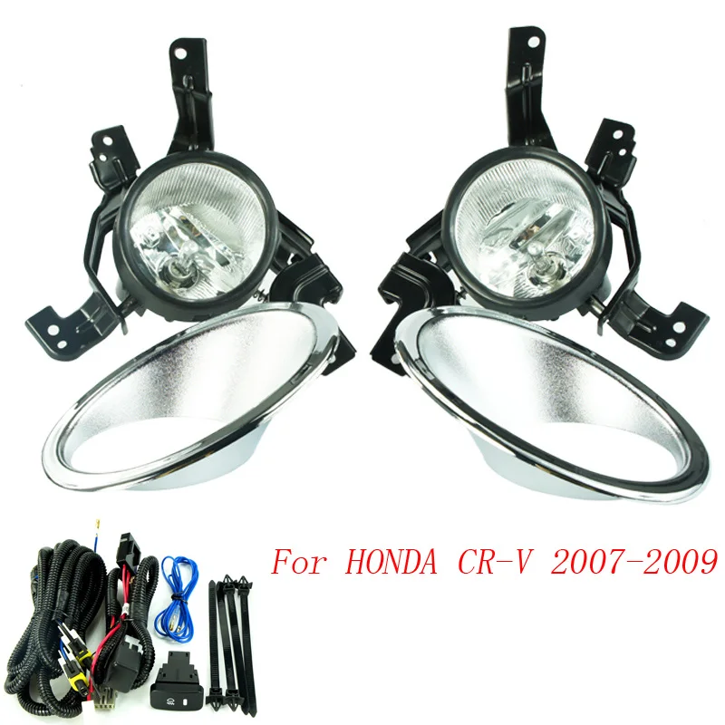 Противотуманные фонари для Honda Crv 2007-2009, противотуманные фары, противотуманные фары для бампера с прозрачными линзами, лампы для вождения
Противотуманные фонари для Honda Crv 2007-2009, противотуманные фары, противотуманные фары для бампера с прозрачными линзами, лампы для вождения