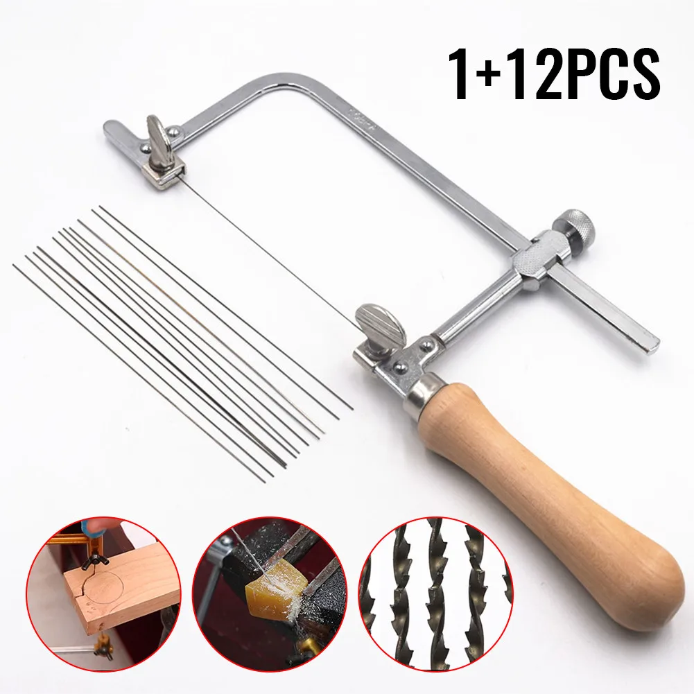 Blade Pull Saw 13pcs/set U Shape 75*200 Adjustable Tightness Curves Detachable For Jewelry Repair Hard Plastic
Blade Pull Saw 13pcs/set U Shape 75*200 Adjustable Tightness Curves Detachable For Jewelry Repair Hard Plastic