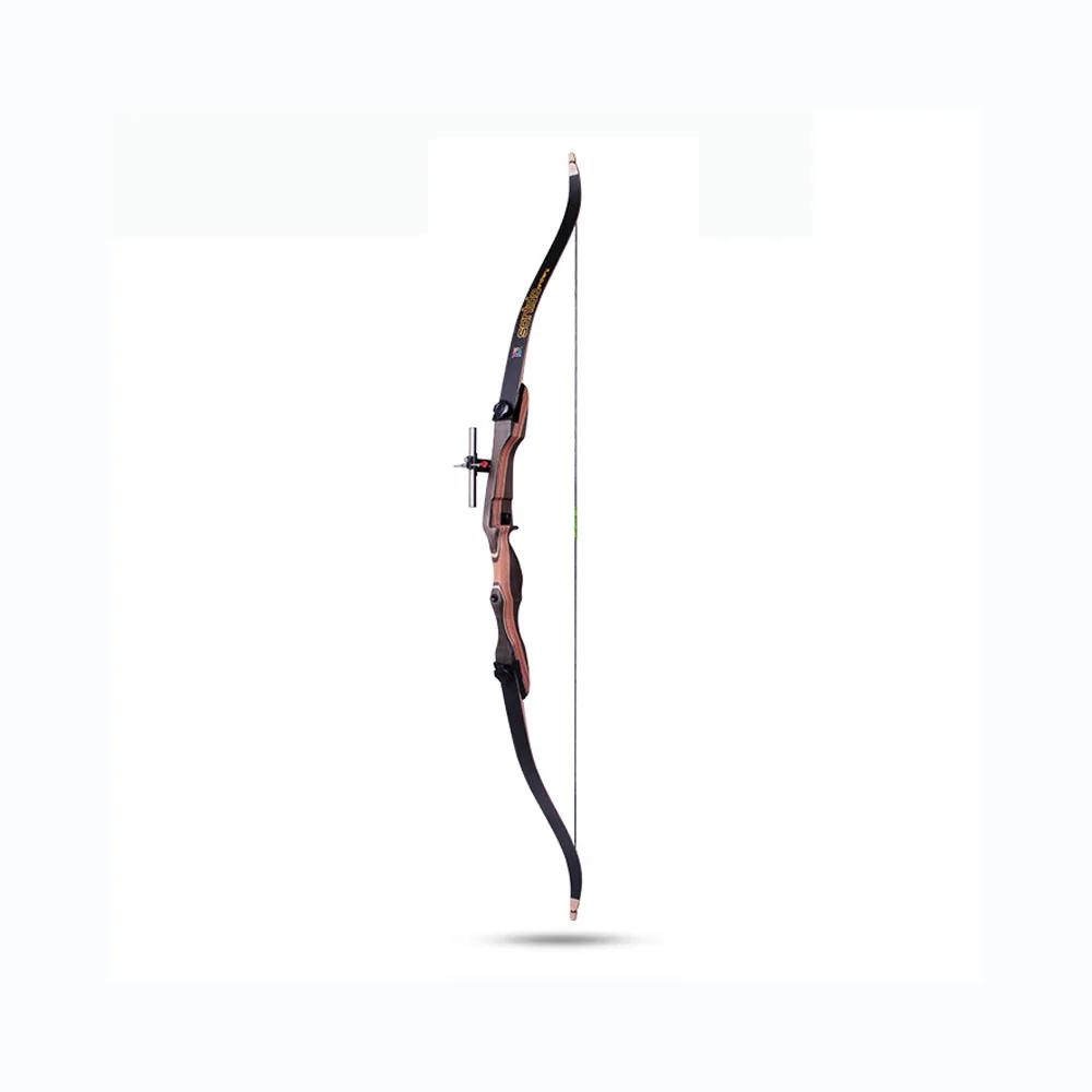 

48/54/62/66/68/70 Inches Recurve Bow 10-38Lbs Traditional Style Wood Riser for Right Hand User Beginner Archery Shooting
