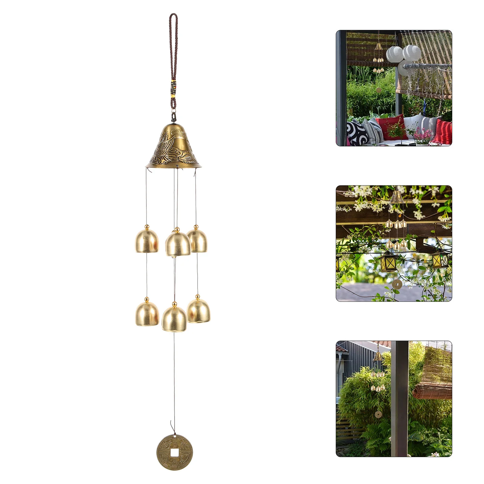 Wind Chime Chimes Bells Variety Vintage Pendant Chinese Style Aluminum Alloy Retro Windchime
Wind Chime Chimes Bells Variety Vintage Pendant Chinese Style Aluminum Alloy Retro Windchime
