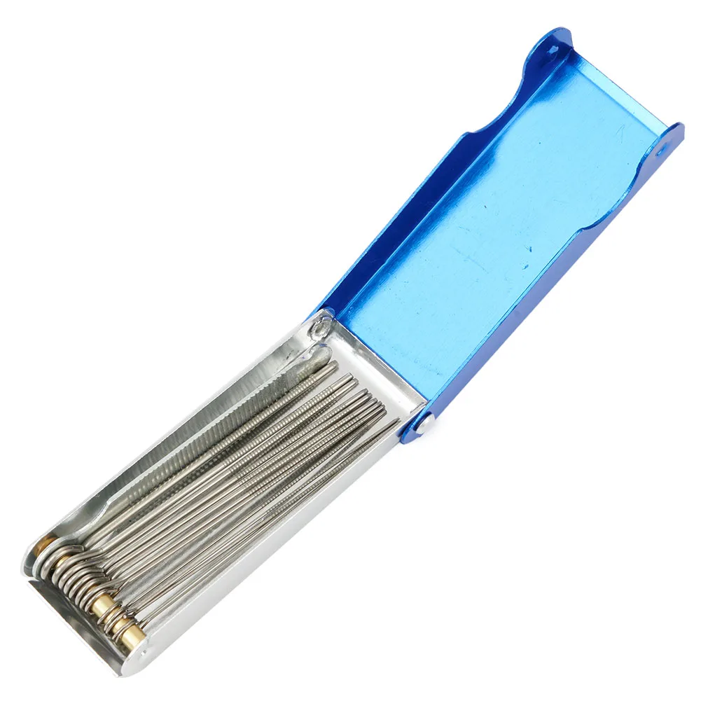 New Practical Useful High Quality Hot Sale Durable Carburetor Jet Steel Cleaner Wire ATV Durable Blue + Silver Carb
New Practical Useful High Quality Hot Sale Durable Carburetor Jet Steel Cleaner Wire ATV Durable Blue + Silver Carb
