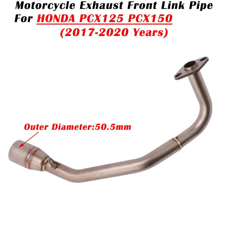 For HONDA PCX125 PCX150 PCX 125 150 2017 2018 2019 2020 Motorcycle Exhaust Escape System Modified Muffler 51mm Front Link Pipe
For HONDA PCX125 PCX150 PCX 125 150 2017 2018 2019 2020 Motorcycle Exhaust Escape System Modified Muffler 51mm Front Link Pipe