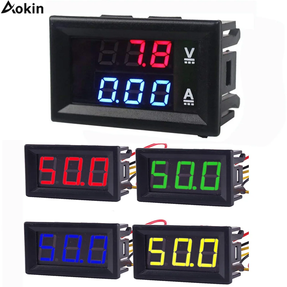 Mini Digital Voltmeter DC 4.5V to 30V Digital Voltmeter Voltage Panel Meter For 6V 12V 24V Electromobile Motorcycle Car 0.56 ''
Mini Digital Voltmeter DC 4.5V to 30V Digital Voltmeter Voltage Panel Meter For 6V 12V 24V Electromobile Motorcycle Car 0.56 ''