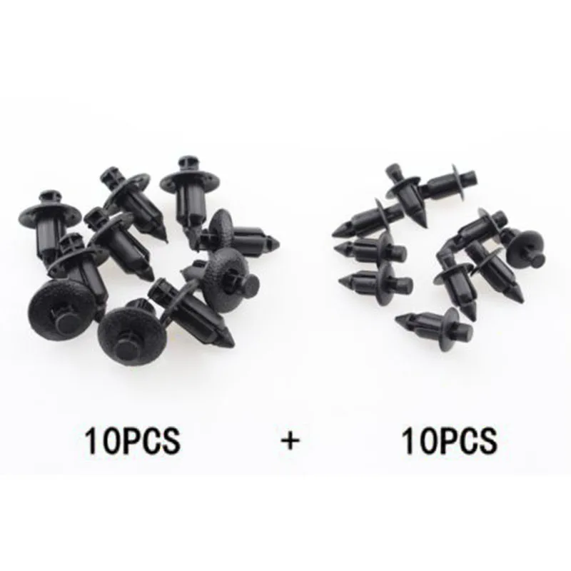 Shields Rivet Cover Car 20pcs/Set 2 Type Nylon Black Fastener Fender Bumper Fairing 09409063145PK Push-in 6mm 8mm
Shields Rivet Cover Car 20pcs/Set 2 Type Nylon Black Fastener Fender Bumper Fairing 09409063145PK Push-in 6mm 8mm