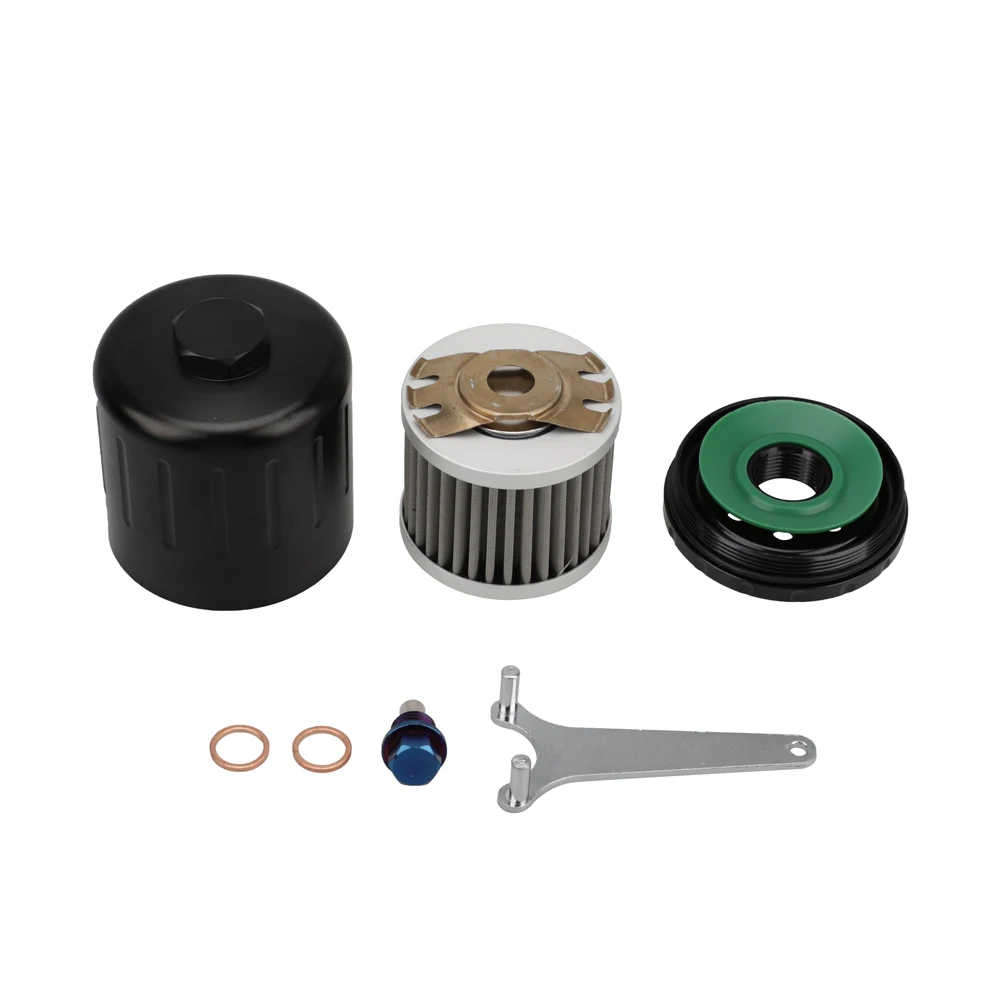 304 Stainless Steel High Flow with Magnet CNC Shell Washable Reusable Oil Filter Fits for HONDA Acur M20x1.5 Thread
304 Stainless Steel High Flow with Magnet CNC Shell Washable Reusable Oil Filter Fits for HONDA Acur M20x1.5 Thread