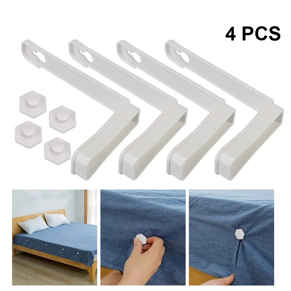 

Angle Fixed Buckle Organize Gadgets Single Quilt Cover for Household Bed Sheet Fixed Non-Slip Clips Quilt Sheet Holder Clips