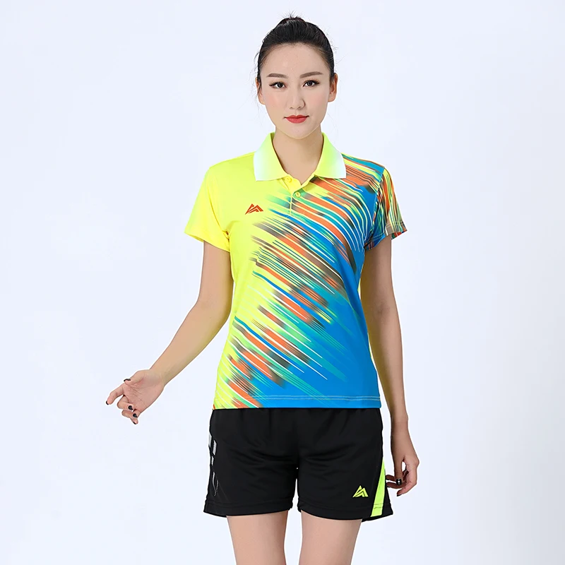 Sports Quick-Drying Polo Shirt Women's Short Sleeve Running Gym Badminton Tennis Volleyball Goif Match Training Suit Clothes Top
Sports Quick-Drying Polo Shirt Women's Short Sleeve Running Gym Badminton Tennis Volleyball Goif Match Training Suit Clothes Top
