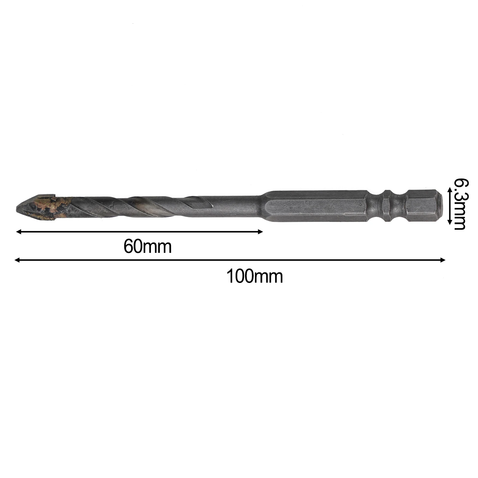 

1Pc Eccentric Drill Bit 6-12mm Multifunction Driver Bits Crooked Head For Ceramic Tile Plastic Bubble Bricks Drilling Power Tool