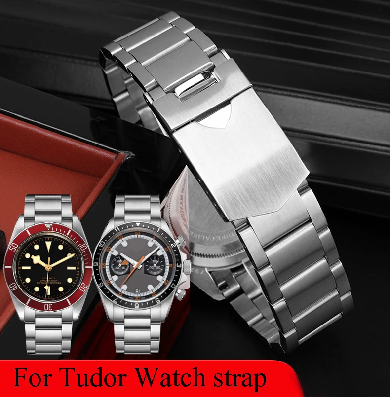 For Tudor Black Bay 79230 79730 Heritage Chrono Watch Strap Accessories Bracelet 22mm men's Solid Stainless Steel Watchband
For Tudor Black Bay 79230 79730 Heritage Chrono Watch Strap Accessories Bracelet 22mm men's Solid Stainless Steel Watchband