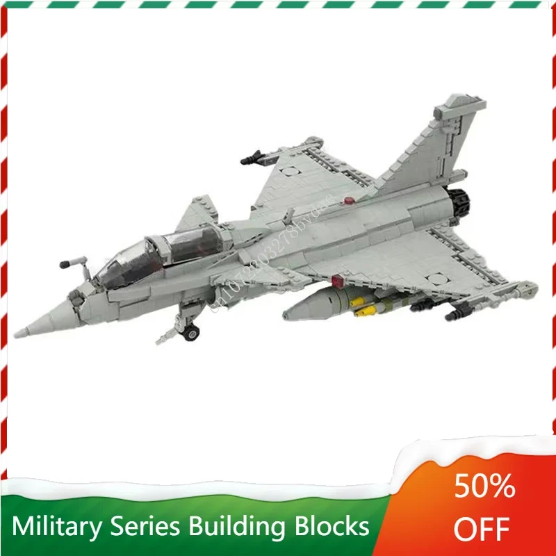 2468 шт. MOC WW2 военный истребитель оружие Dassault Rafale M - 1/35 Масштаб Модель Строительные блоки DIY Сборные игрушки рождественские подарки
2468 шт. MOC WW2 военный истребитель оружие Dassault Rafale M - 1/35 Масштаб Модель Строительные блоки DIY Сборные игрушки рождественские подарки