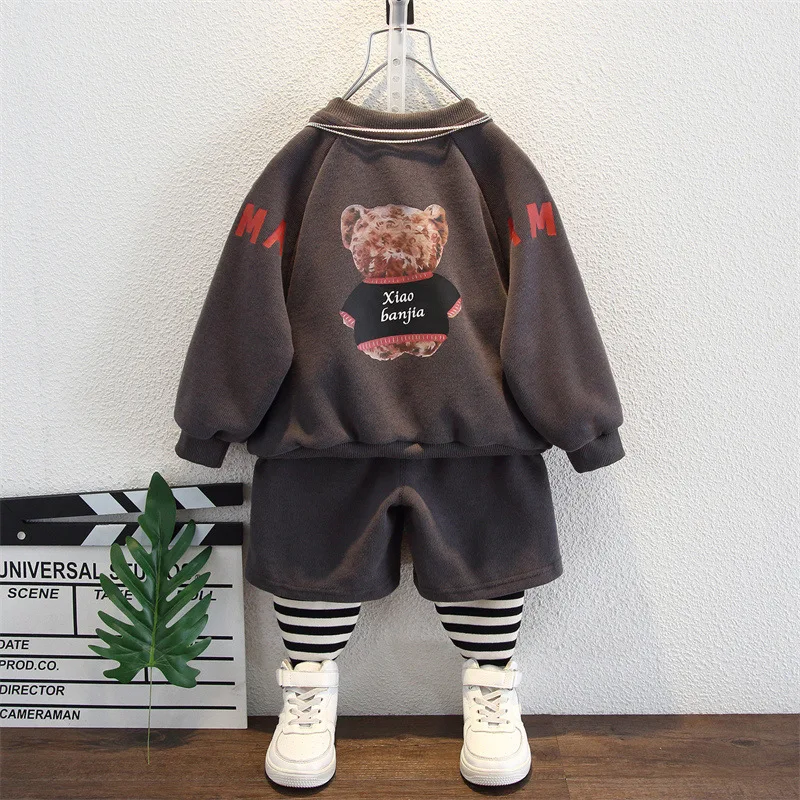 New Toddler Boy Clothing Sets Autumn Children Clothing Sets Patchwork Sweatshirt+Pants 2pcs/Sets Kids Sports Sets Boys Tracksuit
New Toddler Boy Clothing Sets Autumn Children Clothing Sets Patchwork Sweatshirt+Pants 2pcs/Sets Kids Sports Sets Boys Tracksuit