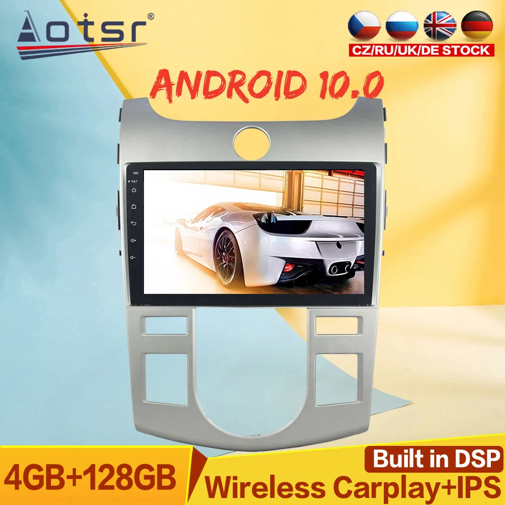 4+128G Android10 For KIA FORTE 2008-2012 Car Atuo Multimedia Player Tesla Style Screen DSP Carplay Headunit Radio GPS Navigation
4+128G Android10 For KIA FORTE 2008-2012 Car Atuo Multimedia Player Tesla Style Screen DSP Carplay Headunit Radio GPS Navigation