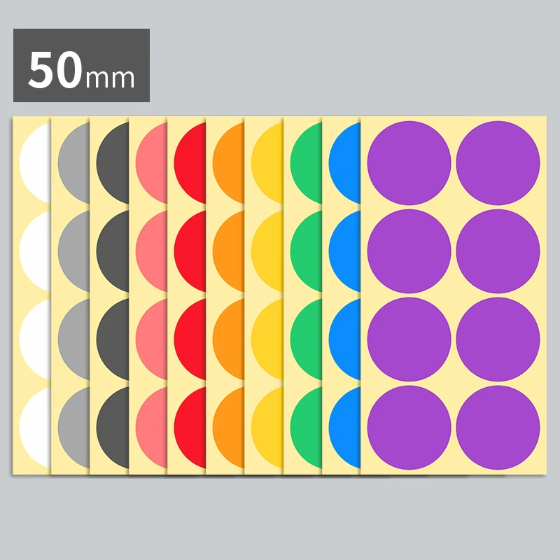 12Pcs 50mm Large Round Self Adhesive Sticker Labels Circle Sealing Labels DIY Colorful Writing Price Sticker Stationery Supplies
12Pcs 50mm Large Round Self Adhesive Sticker Labels Circle Sealing Labels DIY Colorful Writing Price Sticker Stationery Supplies