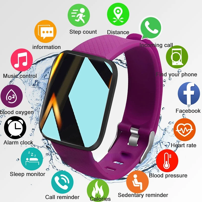 Led Colour Screen Smart Watch Men Women Blood Pressure Waterproof Smartwatch Heart Rate Monitor Fitness Tracker Kids Watch Sport
Led Colour Screen Smart Watch Men Women Blood Pressure Waterproof Smartwatch Heart Rate Monitor Fitness Tracker Kids Watch Sport