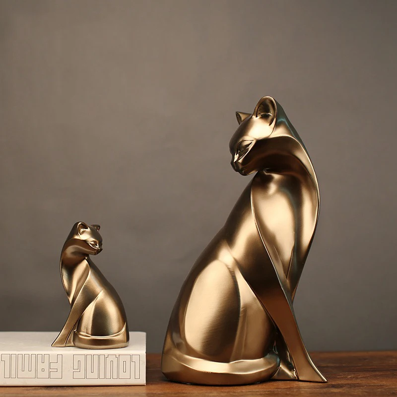 Cat Sculpture Resin Couple Animal Cat Ornaments Gifts Handmade Handmade Home Decoration Crafts Soft Decoration
Cat Sculpture Resin Couple Animal Cat Ornaments Gifts Handmade Handmade Home Decoration Crafts Soft Decoration