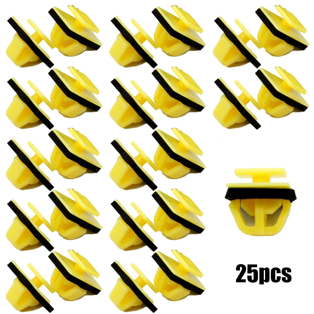 25PCS Door Trim Strip Guard Plate Anti-collision Strip Clip Yellow D184 Fit For Hyundai Replaces 87758-35000 For Auveco #21064
25PCS Door Trim Strip Guard Plate Anti-collision Strip Clip Yellow D184 Fit For Hyundai Replaces 87758-35000 For Auveco #21064