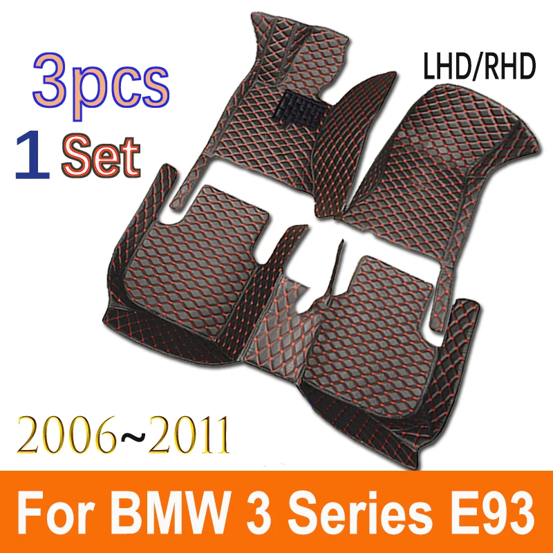 Car Floor Mats For BMW 3 Series E93 2006~2011 Luxury Leather Mat Durable Pad Rugs Carpets Interior Parts Car Accessories 2007
Car Floor Mats For BMW 3 Series E93 2006~2011 Luxury Leather Mat Durable Pad Rugs Carpets Interior Parts Car Accessories 2007
