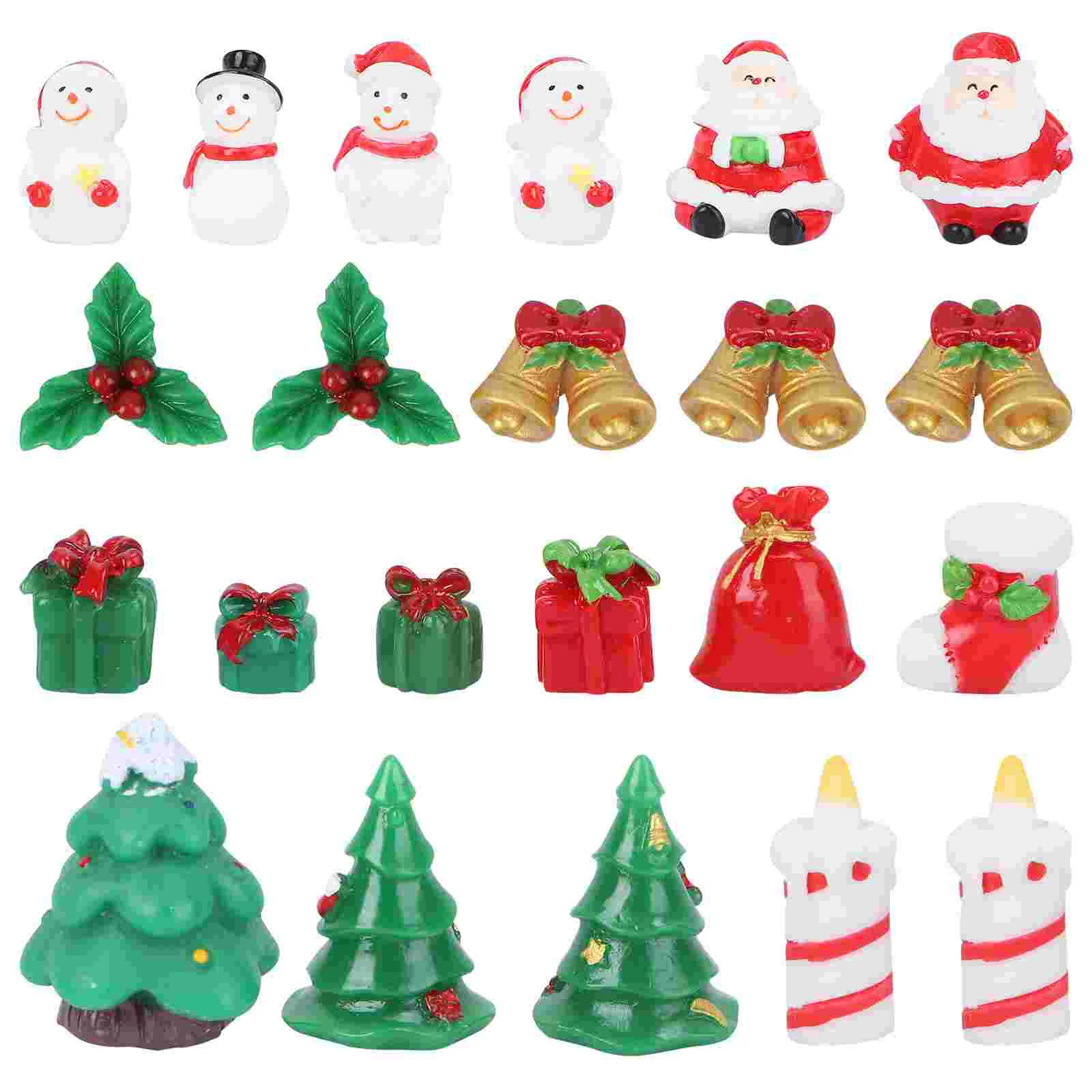 23 Pcs Christmas Resin Ornament Mini Decorate Plant Miniature Landscape Accessory
23 Pcs Christmas Resin Ornament Mini Decorate Plant Miniature Landscape Accessory