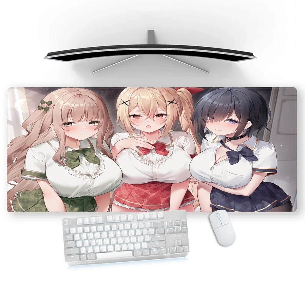 

Large Breast Mouse Pad Sexy Nude Girl Adult Character Uncensored Hentai Chest Soft Boobs Figure Erotic Anime Playmat Seductive