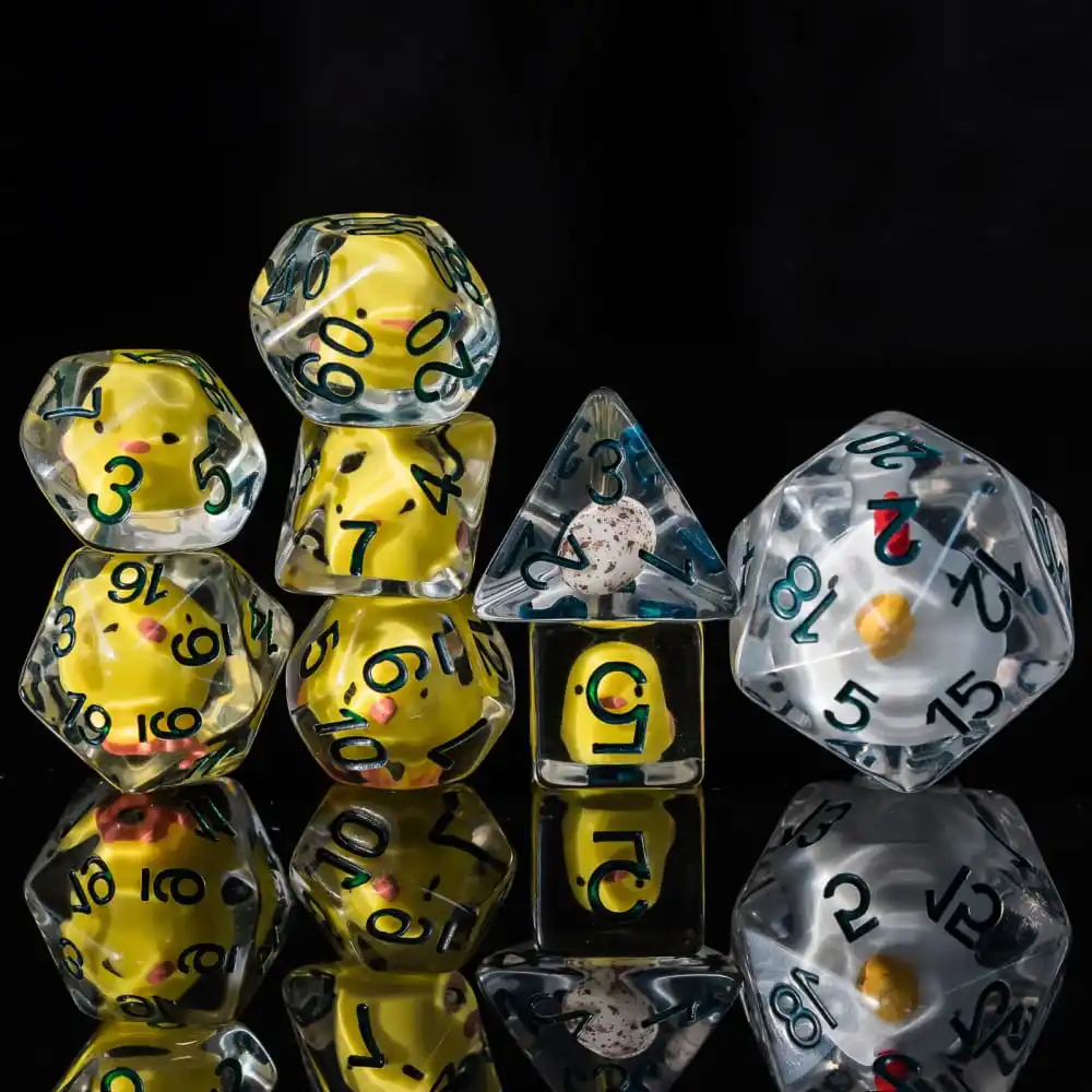 Cusdie 7Pcs D&D Animal Dice Set Resin Dice D4 D6 D8 D10 D% D12 D20 Cute Polyhedral Games Dice Set for Table Game RPG D&D
Cusdie 7Pcs D&D Animal Dice Set Resin Dice D4 D6 D8 D10 D% D12 D20 Cute Polyhedral Games Dice Set for Table Game RPG D&D