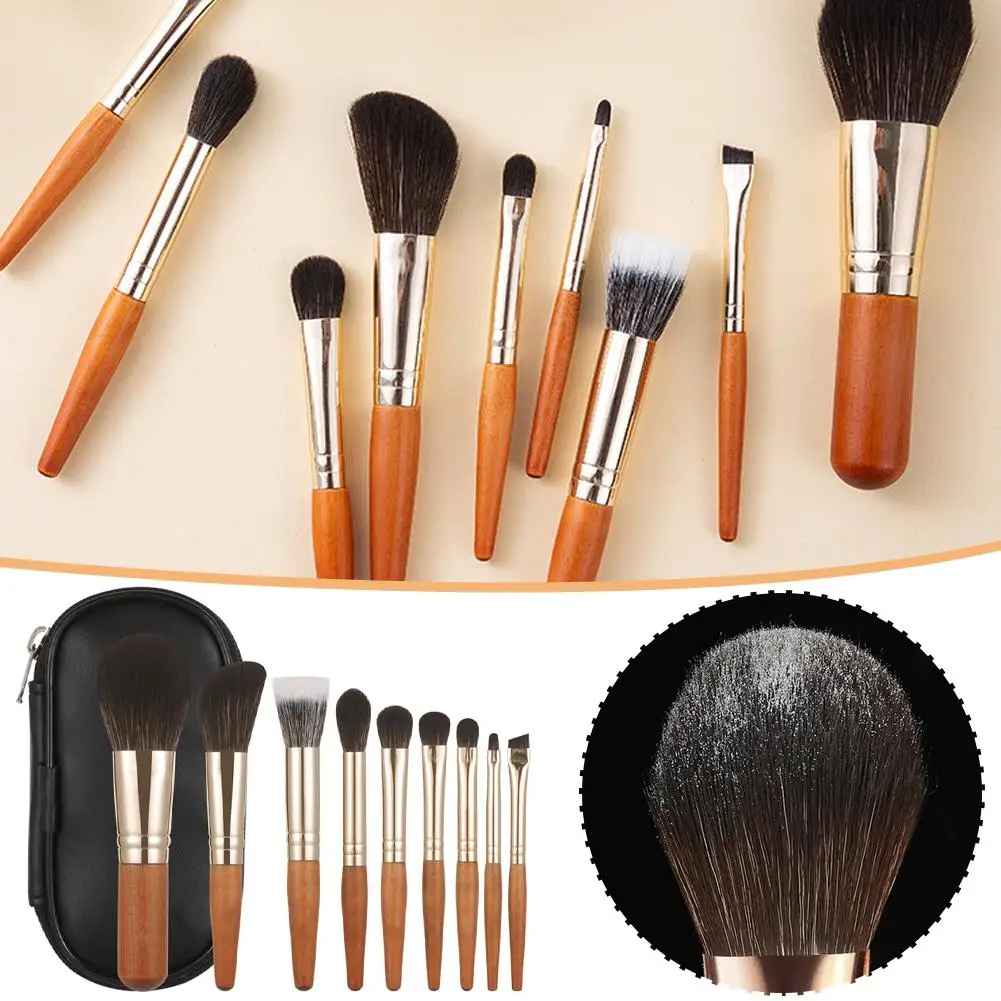 9pcs Mini Makeup Brush Set Powder Eyeshadow Foundation Concealer Blush Professional Portable Travel Beauty Makeup Tools
9pcs Mini Makeup Brush Set Powder Eyeshadow Foundation Concealer Blush Professional Portable Travel Beauty Makeup Tools