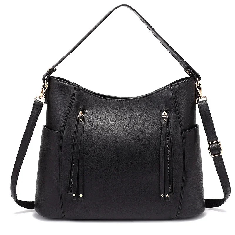 PU 2023 European and American Fashion Women's Bag New Handbag Shoulder Crossbody
PU 2023 European and American Fashion Women's Bag New Handbag Shoulder Crossbody