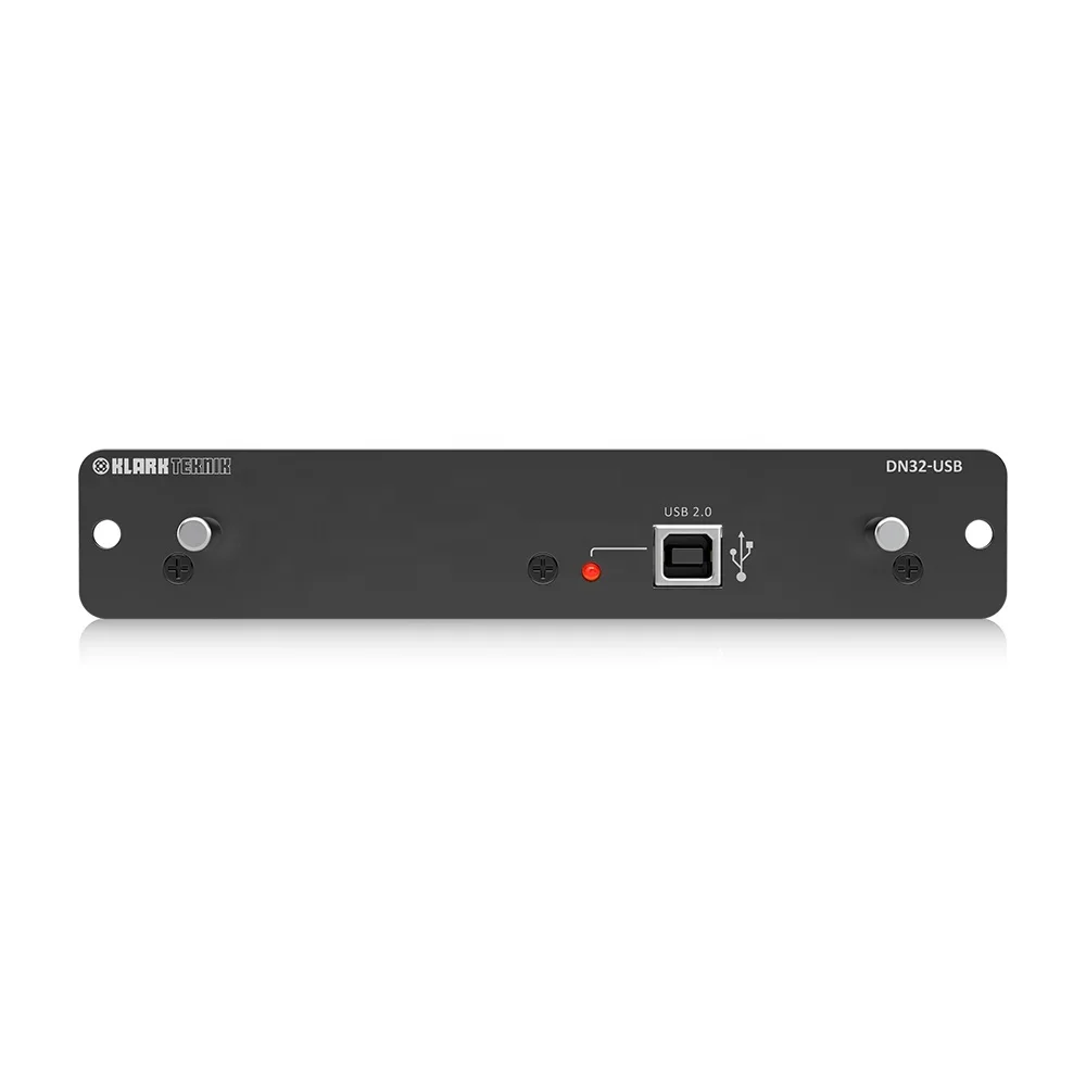 Klark Teknik DN32-USB Expansion Card For Midas M32 Digital Mixer Up To 32 Bidirectional Channels At 48 kHz Sampler Rate
Klark Teknik DN32-USB Expansion Card For Midas M32 Digital Mixer Up To 32 Bidirectional Channels At 48 kHz Sampler Rate
