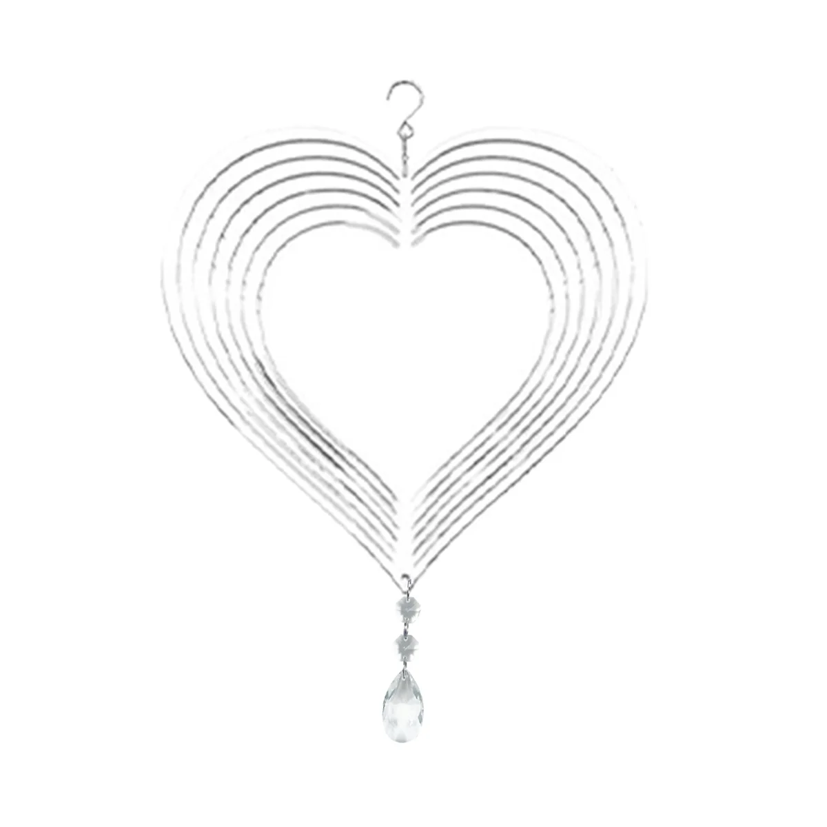 6Pcs Sublimation Wind Spinner Blanks 3D Wind Spinners Hanging Wind Spinners for Outdoor Garden Decoration Heart 8Inch
6Pcs Sublimation Wind Spinner Blanks 3D Wind Spinners Hanging Wind Spinners for Outdoor Garden Decoration Heart 8Inch