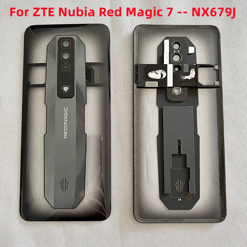 Original For ZTE Nubia Red Magic 7 7S Pro NX679J NX709J Rear Back Battery Cover Glass Door Lid Shell Housing Case Replacement
Original For ZTE Nubia Red Magic 7 7S Pro NX679J NX709J Rear Back Battery Cover Glass Door Lid Shell Housing Case Replacement