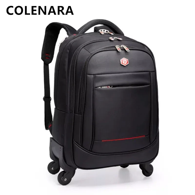 COLENARA Cabin Luggage Small Boarding Case 18"20" Oxford Cloth Trolley Case Women's Travel Shoulder Bag Rolling Suitcase
COLENARA Cabin Luggage Small Boarding Case 18"20" Oxford Cloth Trolley Case Women's Travel Shoulder Bag Rolling Suitcase