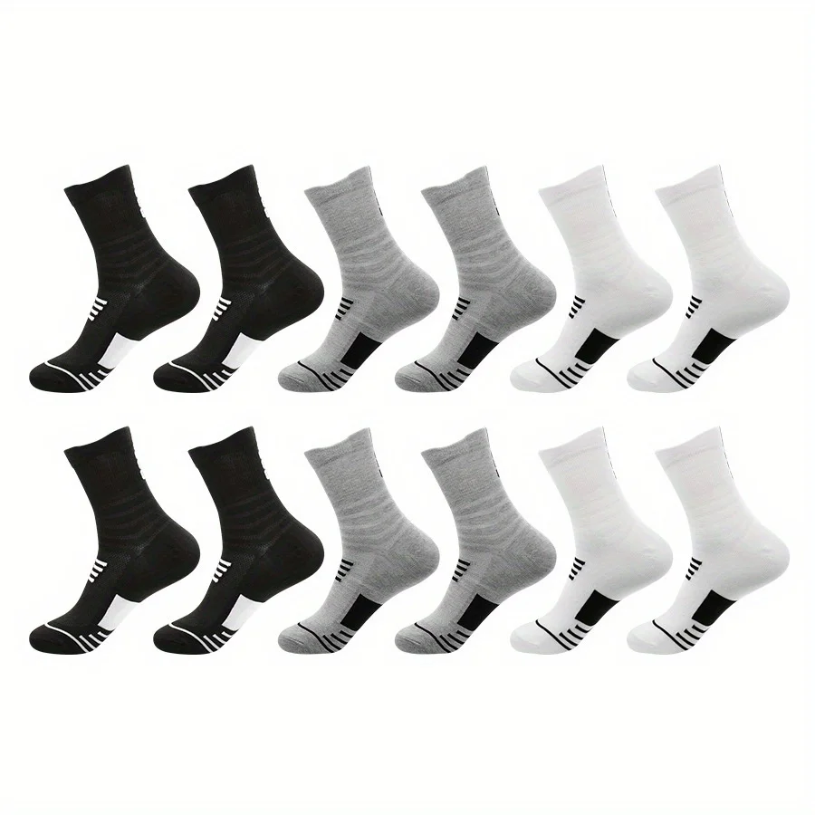 3 Pairs /6 Pairs Sports Socks Elite Socks Basketball Socks Men's and Women's Mid-tube Running Socks Badminton Socks Hot
3 Pairs /6 Pairs Sports Socks Elite Socks Basketball Socks Men's and Women's Mid-tube Running Socks Badminton Socks Hot