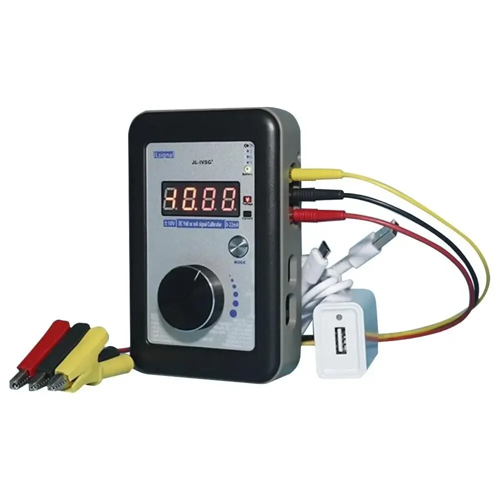 

DC Voltage mA Signal Calibrator Handheld Analog Signal Generator 0-4-20-22mA 0-±10V