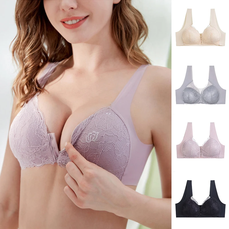 Front Fastening Sports Women's Bra Underwear Running Fitness Seamless Brassiere Push Up Shockproof without Underwire Bralette
Front Fastening Sports Women's Bra Underwear Running Fitness Seamless Brassiere Push Up Shockproof without Underwire Bralette