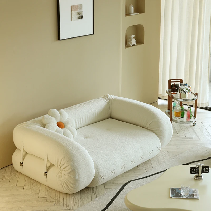 Sofa bed, creamy wind, foldable, multi-functional and dual-purpose small apartment, living room, balcony, lazy sofa
Sofa bed, creamy wind, foldable, multi-functional and dual-purpose small apartment, living room, balcony, lazy sofa