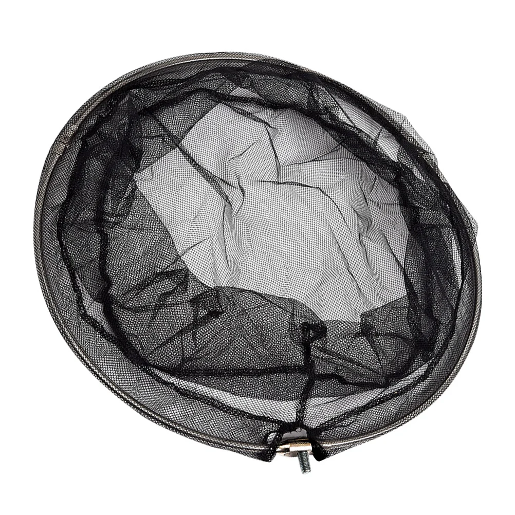 40cm Folding Stainless Steel Frame Nylon Dense Hole Fishing Landing Net Head (Black)
40cm Folding Stainless Steel Frame Nylon Dense Hole Fishing Landing Net Head (Black)