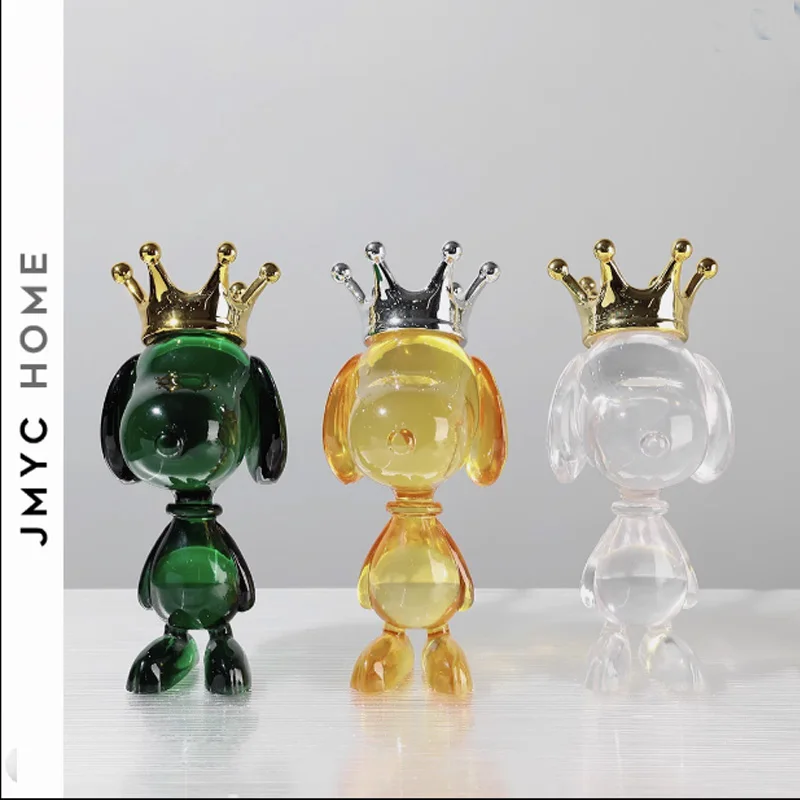 Genuine Cute Dog Crystal With Crown Ornament Cartoon Anime Hand Office Aberdeen Model Toy Home Desktop Decoration Birthday Gift
Genuine Cute Dog Crystal With Crown Ornament Cartoon Anime Hand Office Aberdeen Model Toy Home Desktop Decoration Birthday Gift