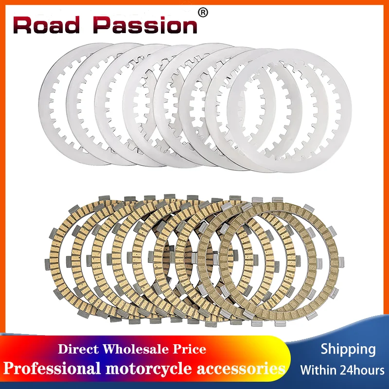 Road Passion Motorcycle Clutch Friction Plates & Steel Plates Kit For BMW F650GS F700GS F800GS F800GT F800S F800ST F800SR F800
Road Passion Motorcycle Clutch Friction Plates & Steel Plates Kit For BMW F650GS F700GS F800GS F800GT F800S F800ST F800SR F800
