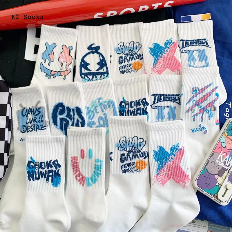New Street Letter Demon Long Stocking Cotton Harajuku Ins Comfortable Funny Expression Fashion Hip Hop Graffiti Men Women Socks
New Street Letter Demon Long Stocking Cotton Harajuku Ins Comfortable Funny Expression Fashion Hip Hop Graffiti Men Women Socks