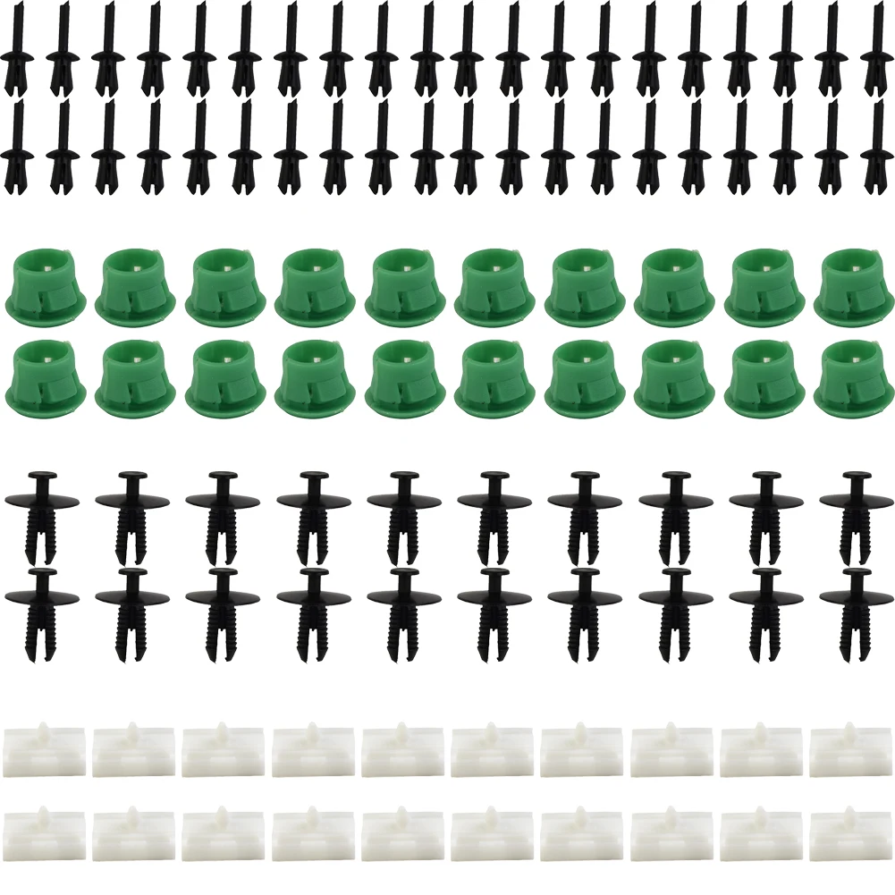 Fastener Clamp Fixed Clip Sill Skirt 80pcs Accessories Moulding Panel Parts Plastic Replacement Rocker Durable Practical
Fastener Clamp Fixed Clip Sill Skirt 80pcs Accessories Moulding Panel Parts Plastic Replacement Rocker Durable Practical