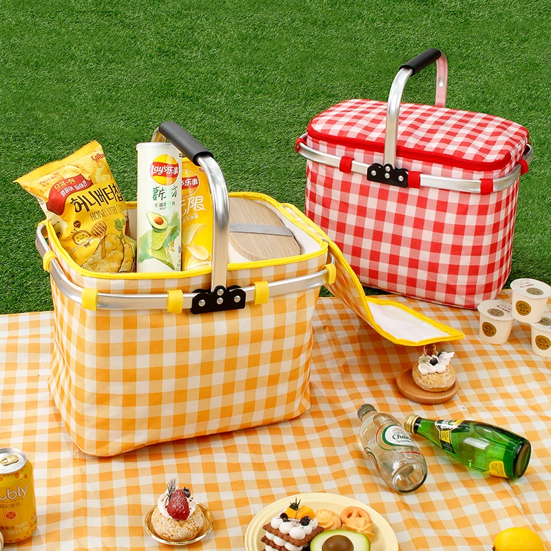 Travel Picnic Basket Shopping Camping Grocery Bag of Internal Pockets Leak-Proof and Insulated Folding Picnic Storage Bags
Travel Picnic Basket Shopping Camping Grocery Bag of Internal Pockets Leak-Proof and Insulated Folding Picnic Storage Bags