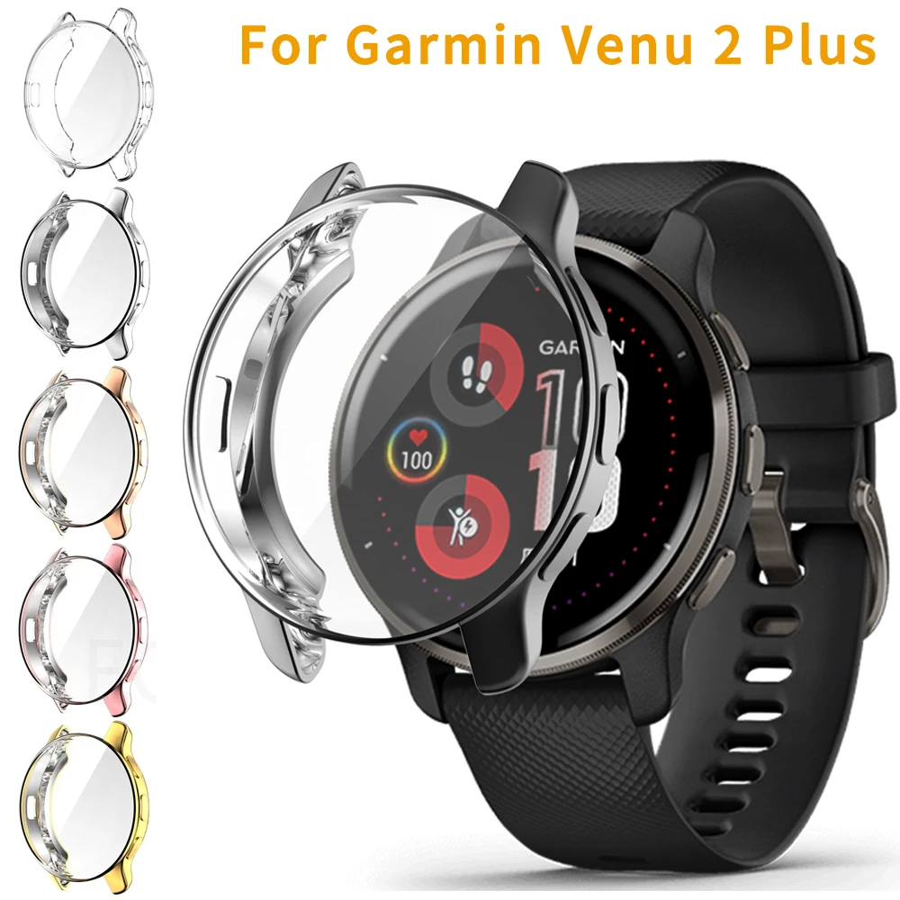 For Garmin Venu 2 Plus Case Soft Full Plating TPU Protection Shell For Garmin Venu2 Plus Case Screen Protector Protective Cover
For Garmin Venu 2 Plus Case Soft Full Plating TPU Protection Shell For Garmin Venu2 Plus Case Screen Protector Protective Cover