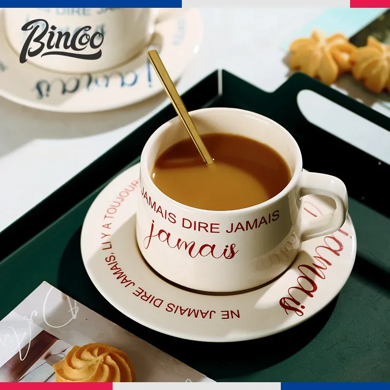 French style ceramic mugs, home coffee cups and plates set, home drinking utensils, creative gift
French style ceramic mugs, home coffee cups and plates set, home drinking utensils, creative gift